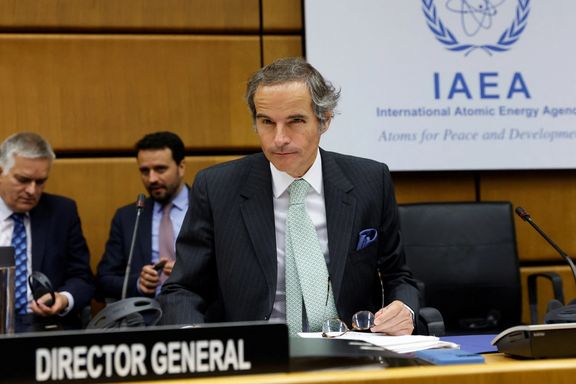 Rafael Grossi at the IAEA Board of Governors meeting on June 6, 2022
