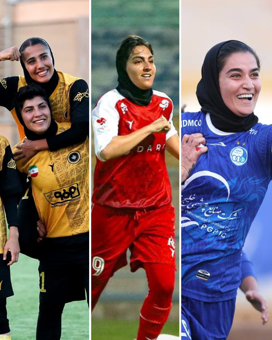 هفته نخست لیگ برتر زنان؛ پیروزی استقلال، پرسپولیس و سپاهان، خاتون متوقف شد