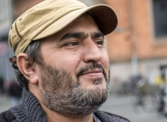 Khaled Barakat in a photo that appears on the Samidoun website.