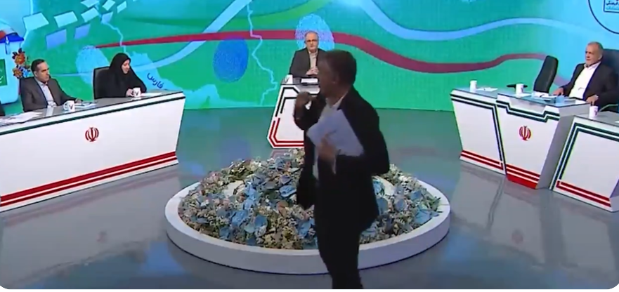 واکنش‌ها به تنش در برنامه تلویزیونی؛ پزشکیان حتی نتوانست از مشاورش دفاع کند
