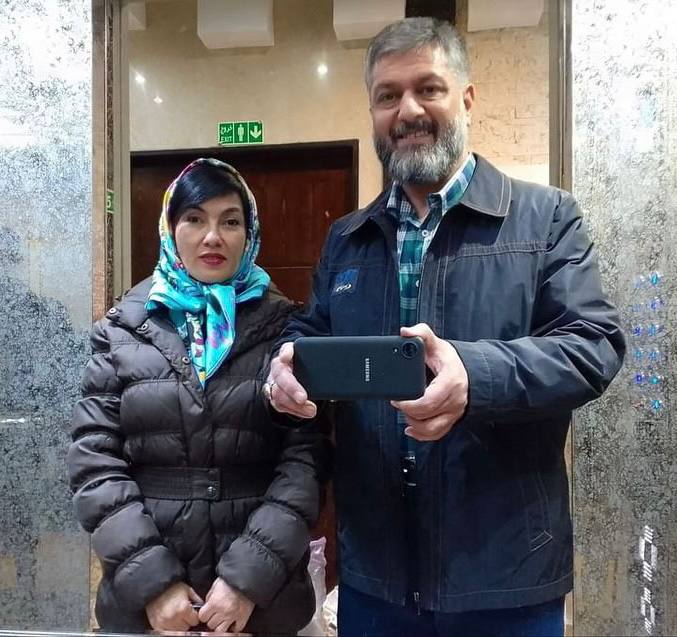 فرشاد سرایی و شیما اعظم فرزان