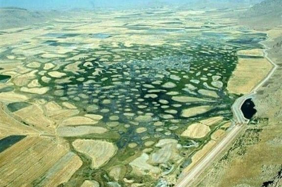 اداره محیط زیست کرمانشاه اعلام کرد تالاب هشیلان کاملا خشک شده است