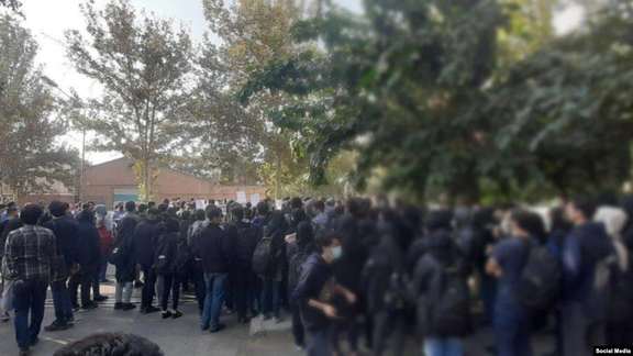 Protests at Iran University of Science and Technology