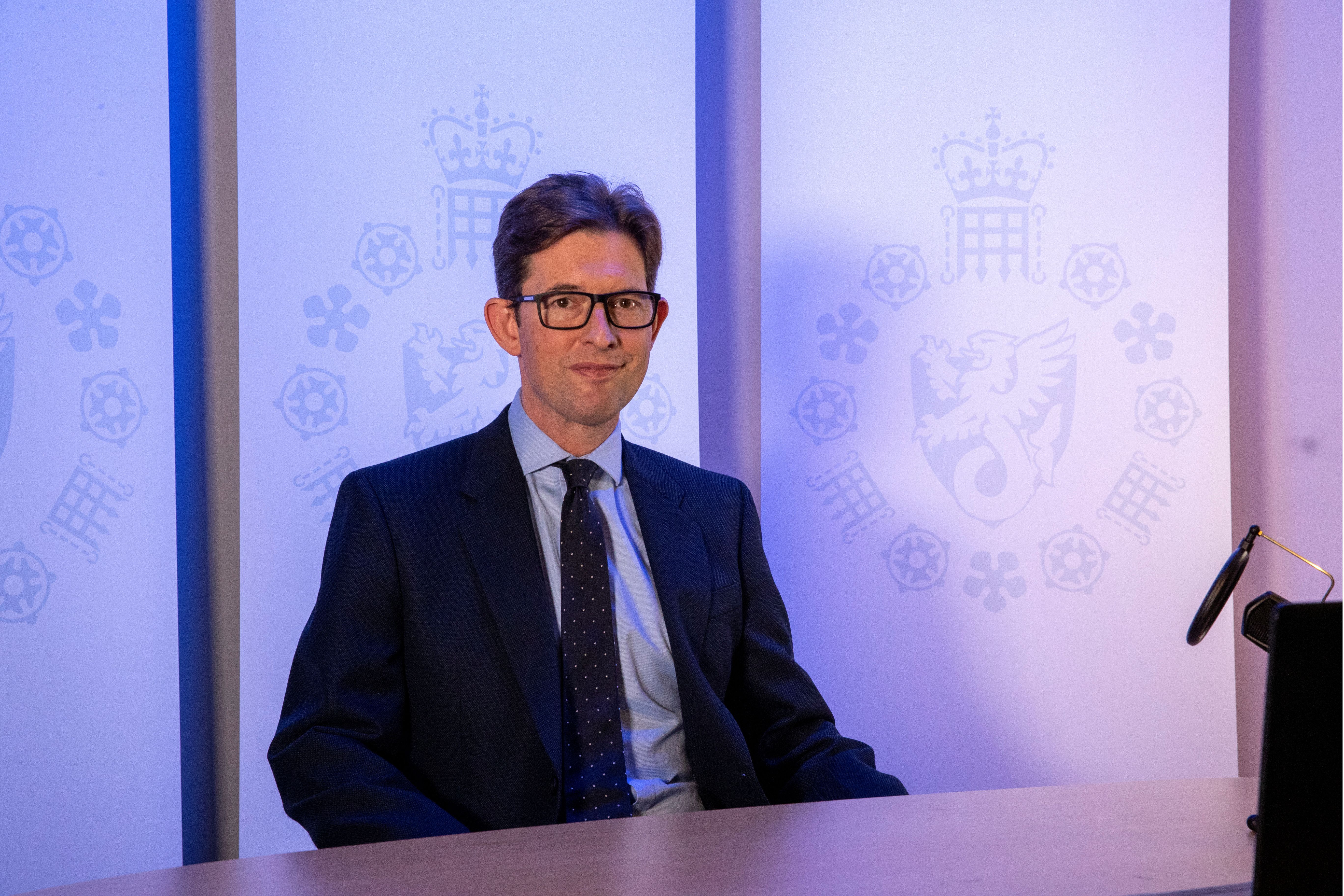 MI5 Director General Ken McCallum in London, Britain, October 14, 2020 