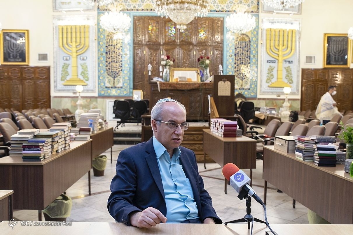 MP Homayoun Sameyah, the Chair of the Tehran Jewish Association