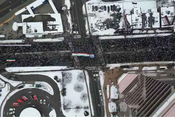 بیش از یک میلیون نفر در تجمعات ایرانیان در همبستگی با مردم ایران شرکت کردند