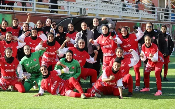 پاس همدان ۰-۱ پرسپولیس؛ دومین برتری سرخپوشان در دسته یک فوتبال زنان