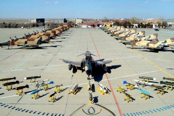 A file photo of Hamadan Airbase, also known as Shahrokhi Airbase or Noje Airbase