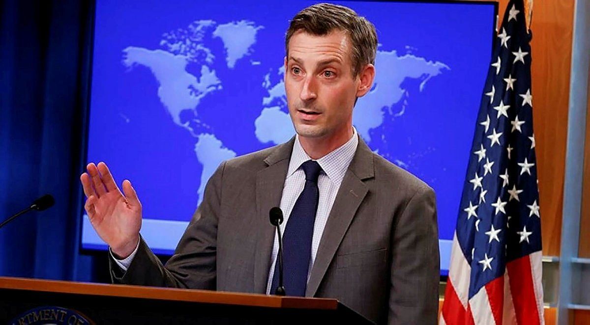 US State Department spokesperson Ned Price (file photo)