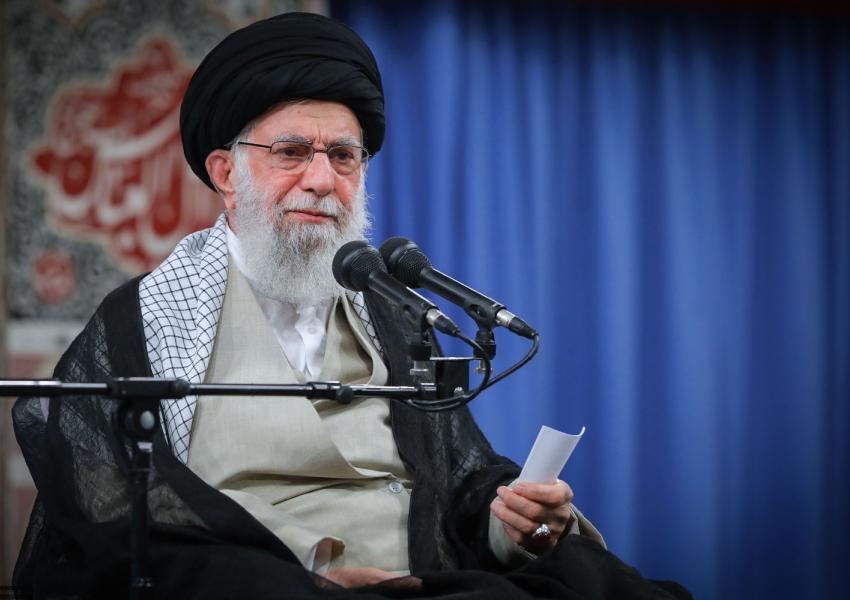 Ali Khamenei's banning import of Western vaccines. January 8, 2021
