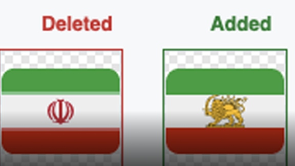 X changes Iran flag emoji to lion and sun symbol in support for protests