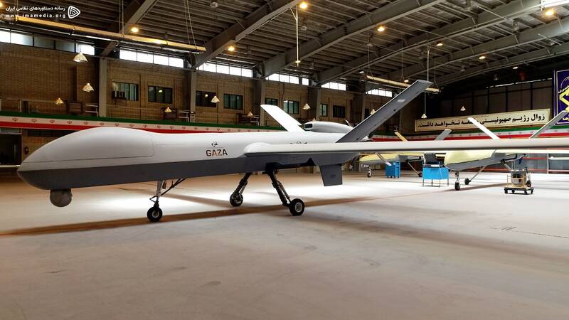 Iran Aircraft Manufacturing Industrial Company (HESA) Shahed 149 Gaza drone (undated)