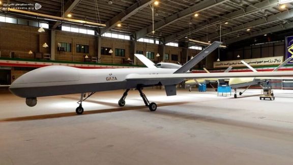 Iran Aircraft Manufacturing Industrial Company (HESA) Shahed 149 Gaza drone (undated)