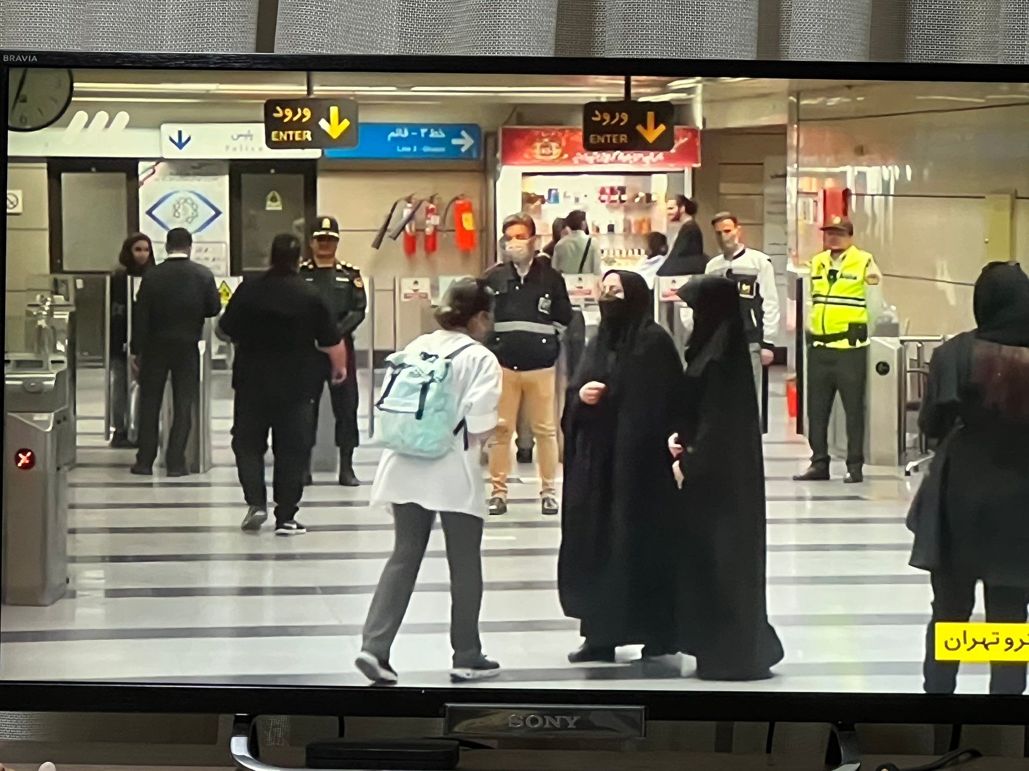 Tehran Metro Turns Into Hijab Battleground 