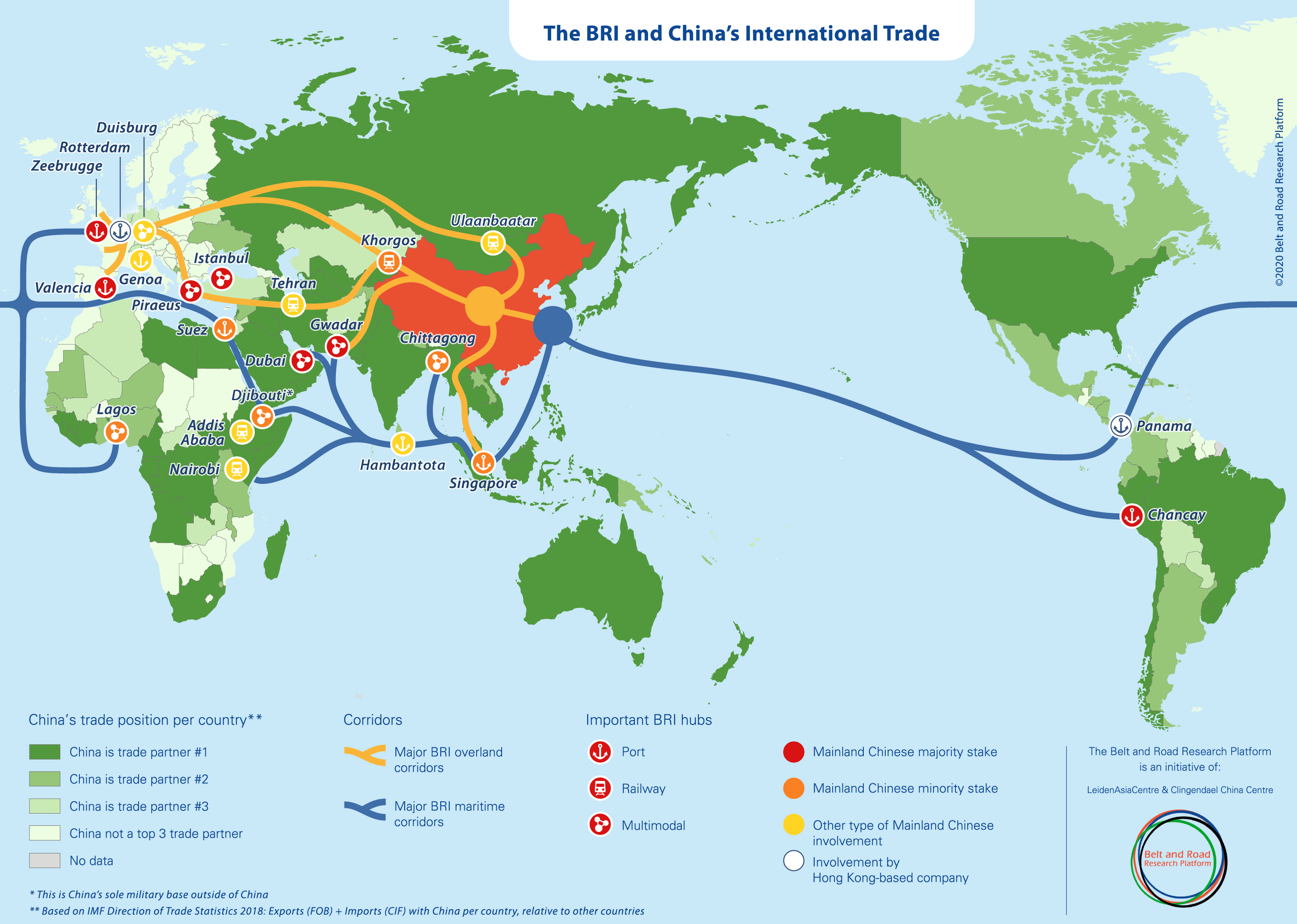 China's Silk Road layout. File image