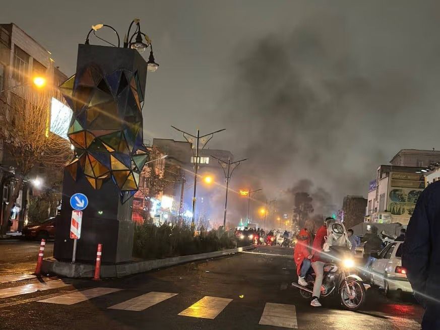 Iran protests spread to 222 locations as death toll hits 20 on eighth day