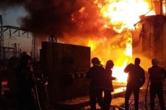 Fire Breaks Out At IRGC Military Base In Western Iran