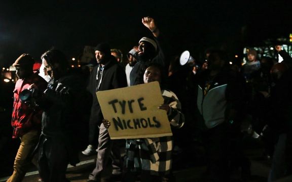 خشم عمومی از قتل شهروند ۲۹ ساله سیاهپوست به دست پنج پلیس در ممفیس آمریکا