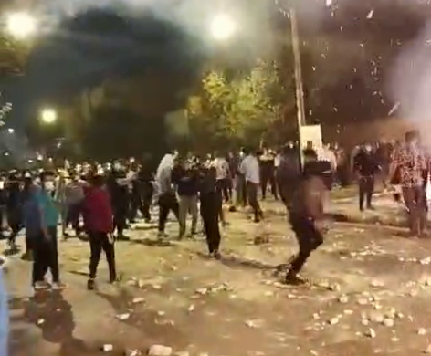 Coverage of Nationwide Protests In Iran On October 19