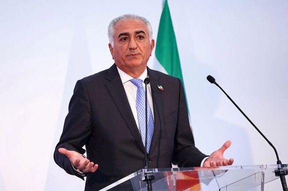 ولي عهد إيران السابق: 50 ألفا من عناصر النظام انضموا إلى "حملة التعاون الوطني"