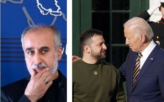 سخنگوی وزارت خارجه ایران به زلنسکی: صبر ما نامحدود نیست