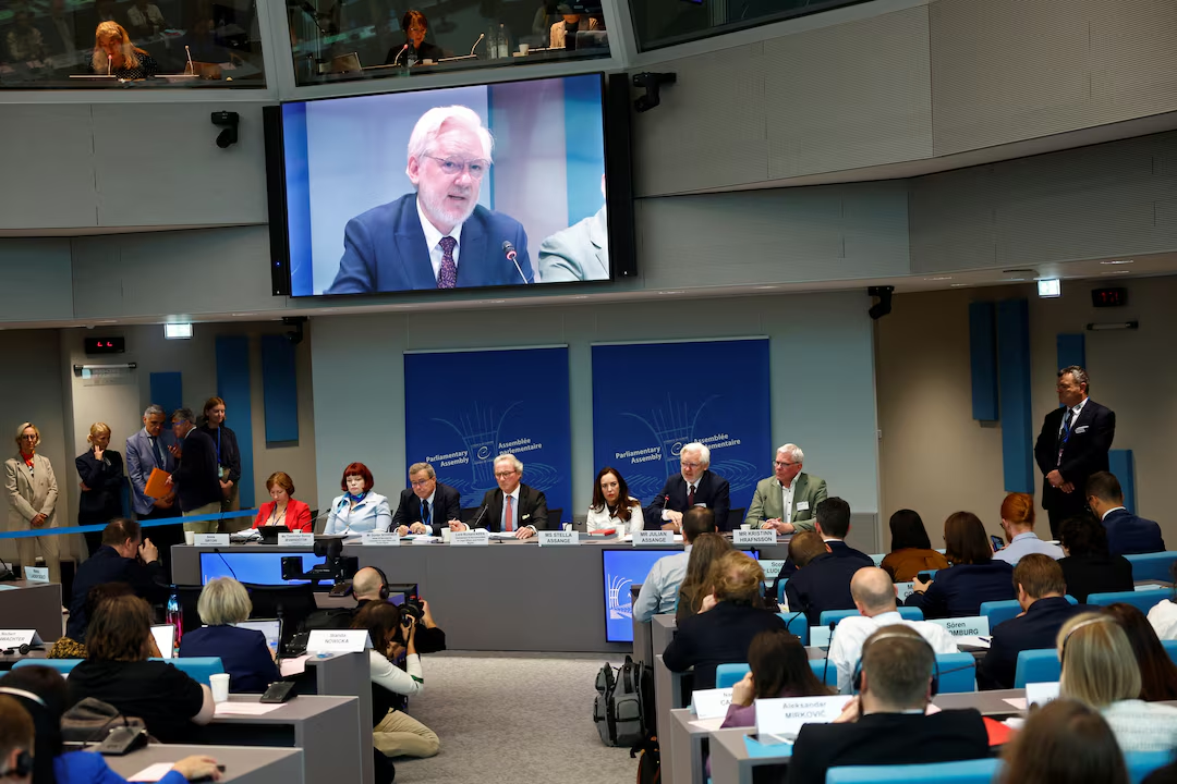 جولیان آسانژ در مجمع شورای اروپا: روزنامه‌نگاری جرم نیست