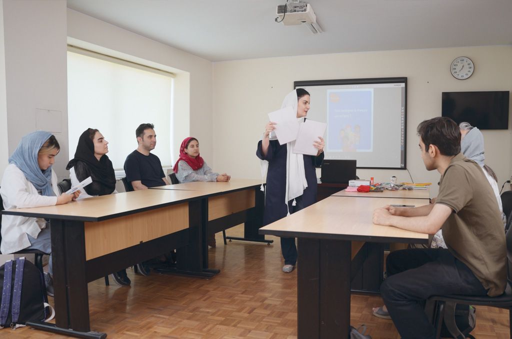 برگزاری کلاس در مرکز آموزش زبان فرانسه در تهران