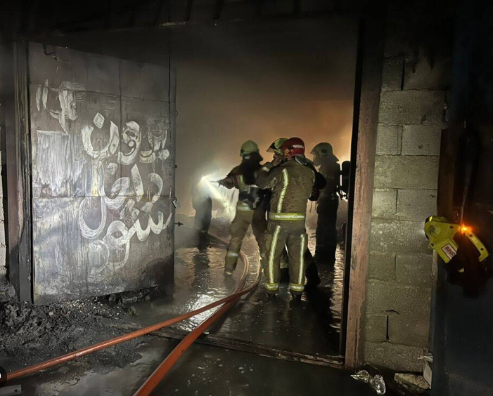 "إيلنا": استنشاق الغاز السام تسبب بمصرع 9 عمال جراء حريق بأصفهان في إيران