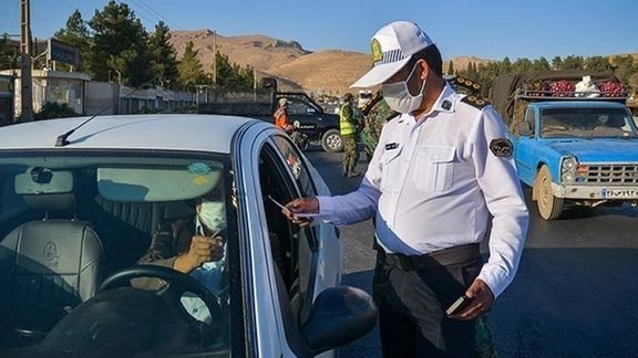 پلیس راهور نیروی انتظامی: جریمه تردد در شهرهای قرمز یک میلیون تومان است