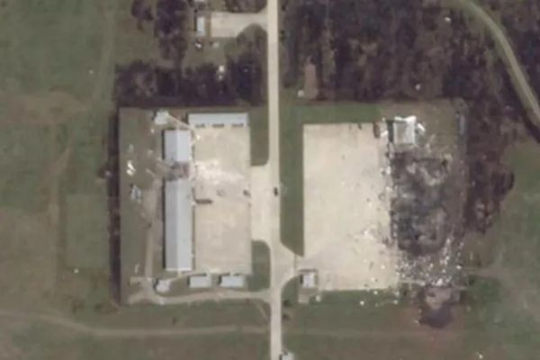 Ukraine Exposes Destruction of Russian Base Training Cadets with Iranian Drones