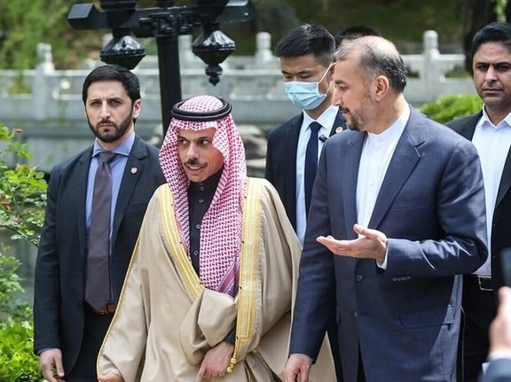 وزیران خارجه ایران و عربستان در تماسی درباره روند از سرگیری روابط گفتوگو کردند