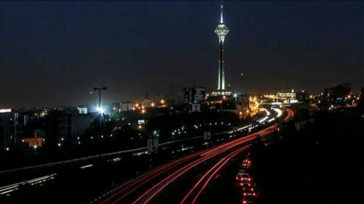 Blackout in Tehran 