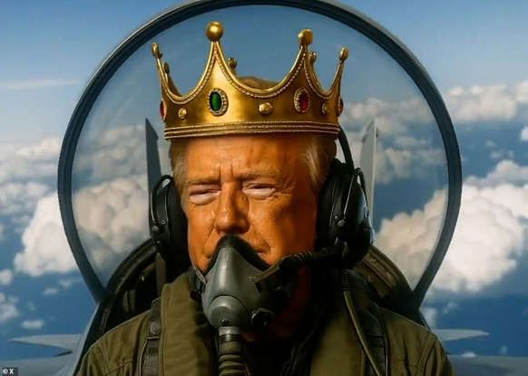 از «پادشاهی ترامپ» تا «فضولات بر سر جانسون»؛ هوش مصنوعی در قلب سیاست آمریکا