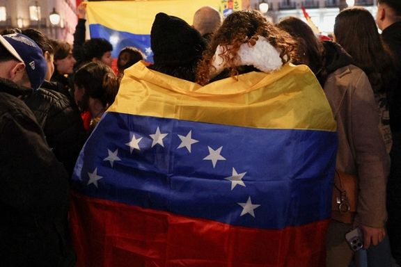 تجمع شهروندان ونزوئلایی مخالف حکومت مادورو پس از برگزاری مراسم تحلیف او