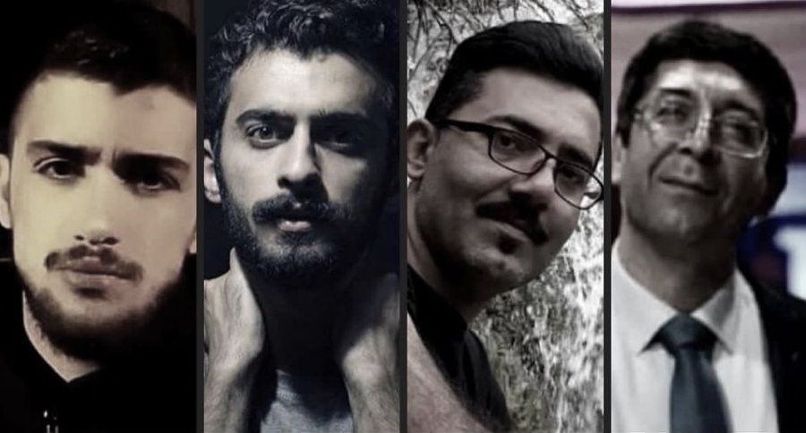 Four people attending protests who have received the death sentence