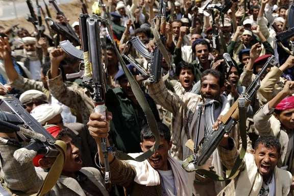 Iran-backed Houthis in Yemen