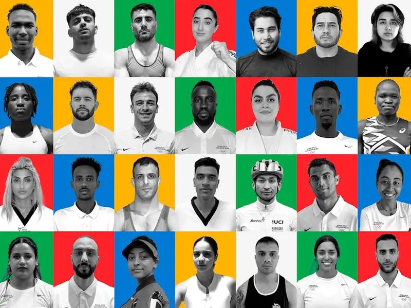 Refugee Team athletes in 2024 Paris Olympics