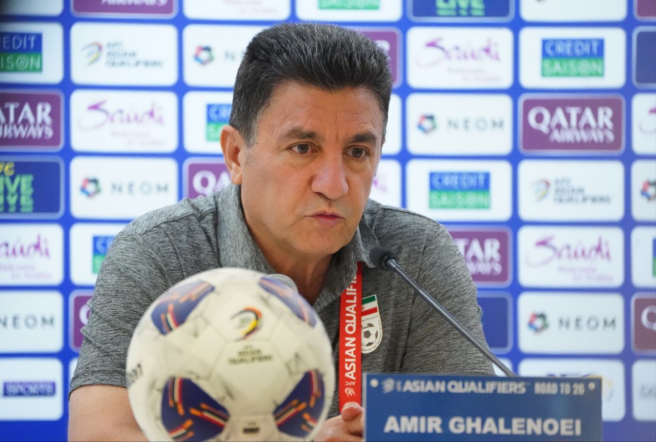 دفاعیه قلعه‌نویی از بازی قرقیزستان: یک تیم همیشه نمی‌تواند با کیفیت بازی کند،