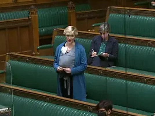 خشم قانونگذاران بریتانیایی پس از منع یک نماینده زن از بردن نوزادش به پارلمان