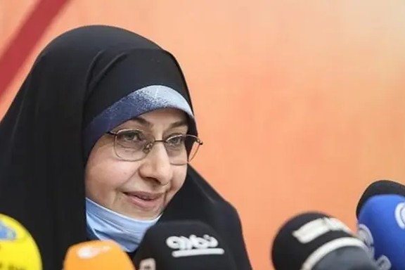 Ansieh Khazaki, one of Ebrahim Raisi's vice presidents whose son lives in Canada
