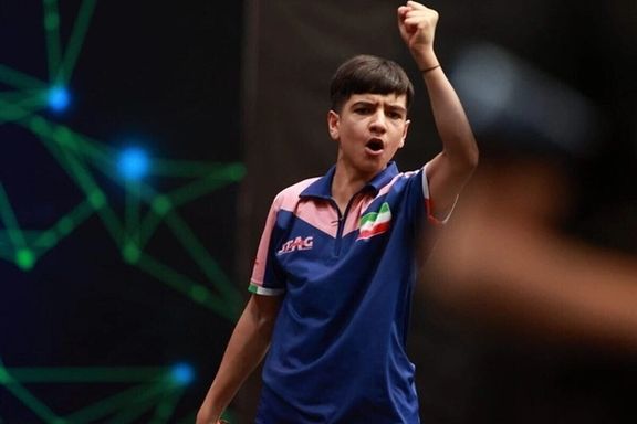 بنیامین فرجی، در رتبه دوم ردهبندی پینگپنگبازان جهان
