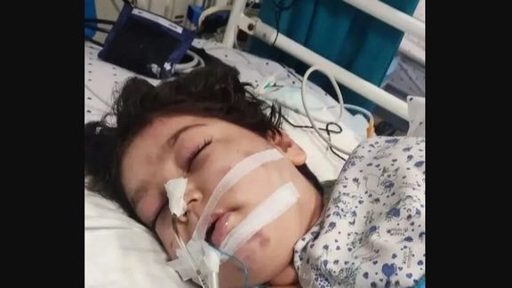 تصویری از نیان در بیمارستان