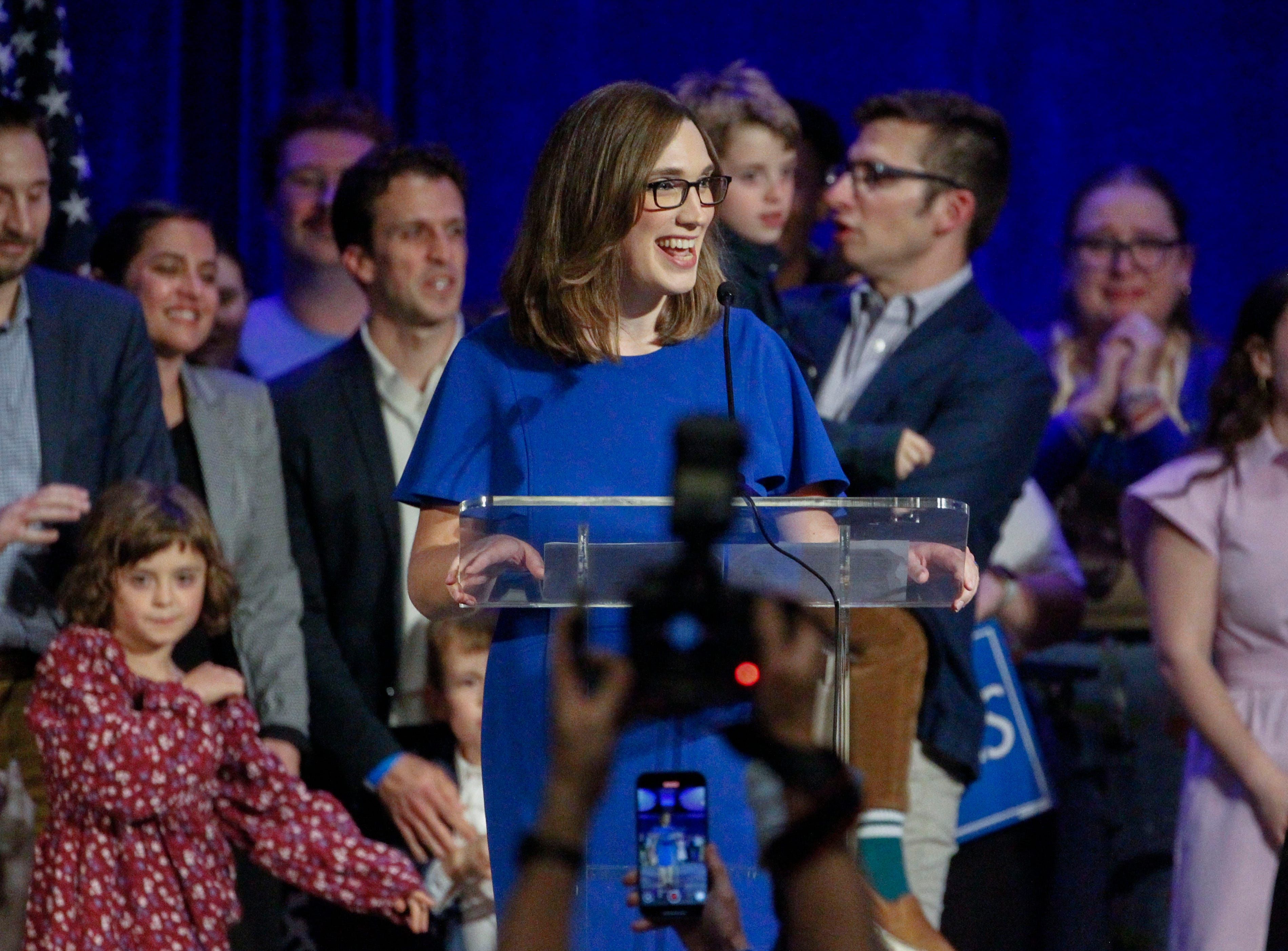 مک‌براید با پیروزی در حوزه انتخابیه دلاور، اولین نماینده ترنس کنگره شد