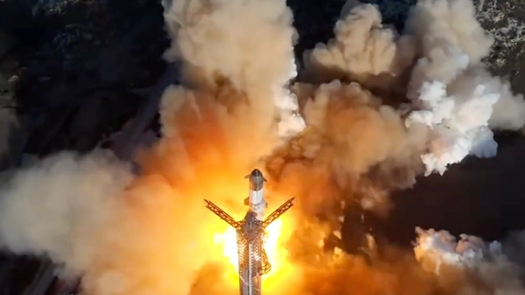 اسپیس ایکس بزرگترین نمونه موشک استارشیپ خود را در هفتمین ماموریت آزمایشی پرتاب کرد