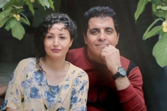 از راست به چپ: مرتضی ذومپوش و سمیه رضایی