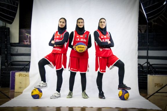 تیم ملی بسکتبال ۳x۳ زنان ایران در روز اول لیگ ملتهای آسیا سوم شد