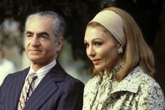 Queen Farah Pahlavi with Mohammad Reza Shah in the 1970s