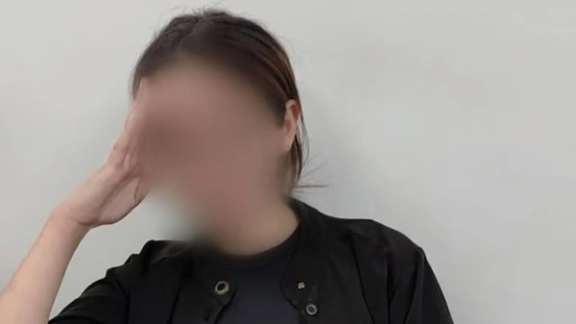 The photo published by Israeli police shows a young Palestinian woman suspected of spying for Iran.