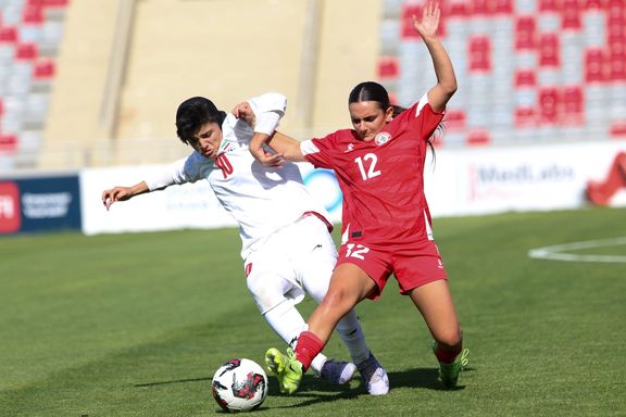 ایران ۱-۳ لبنان؛ مسیر سخت صعود با شکست تیم ملی زنان ایران در آسیا