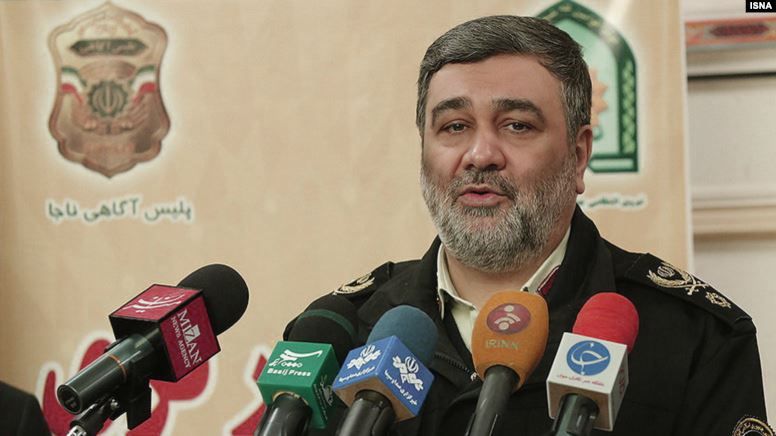 Iran's police chief Hossein Ashtari